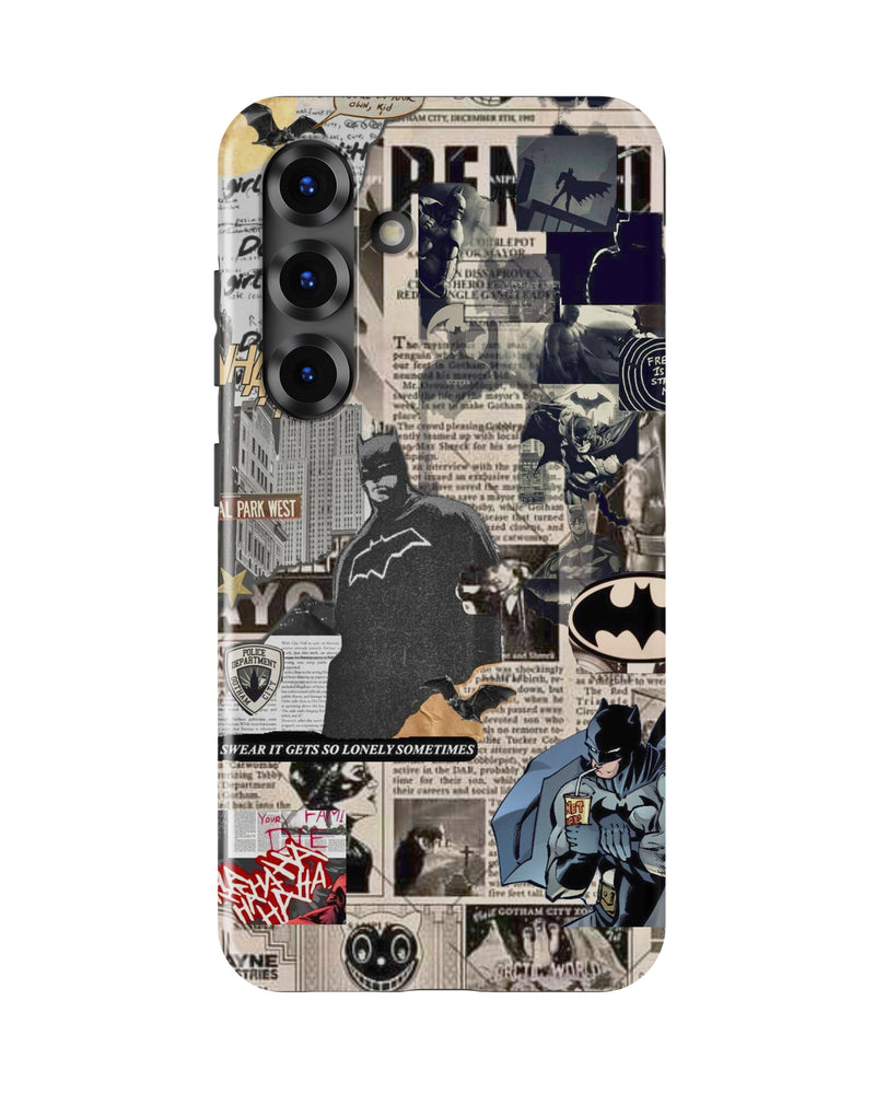 Samsung Galaxy S25 Tank Case | Superhero (Dark Chronicle)