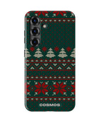 Samsung Galaxy S26 Tank Case | Textures (Evergreen Knit)