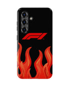 Samsung Galaxy S25 Tank Case | Formula 1 (F1 Flames)