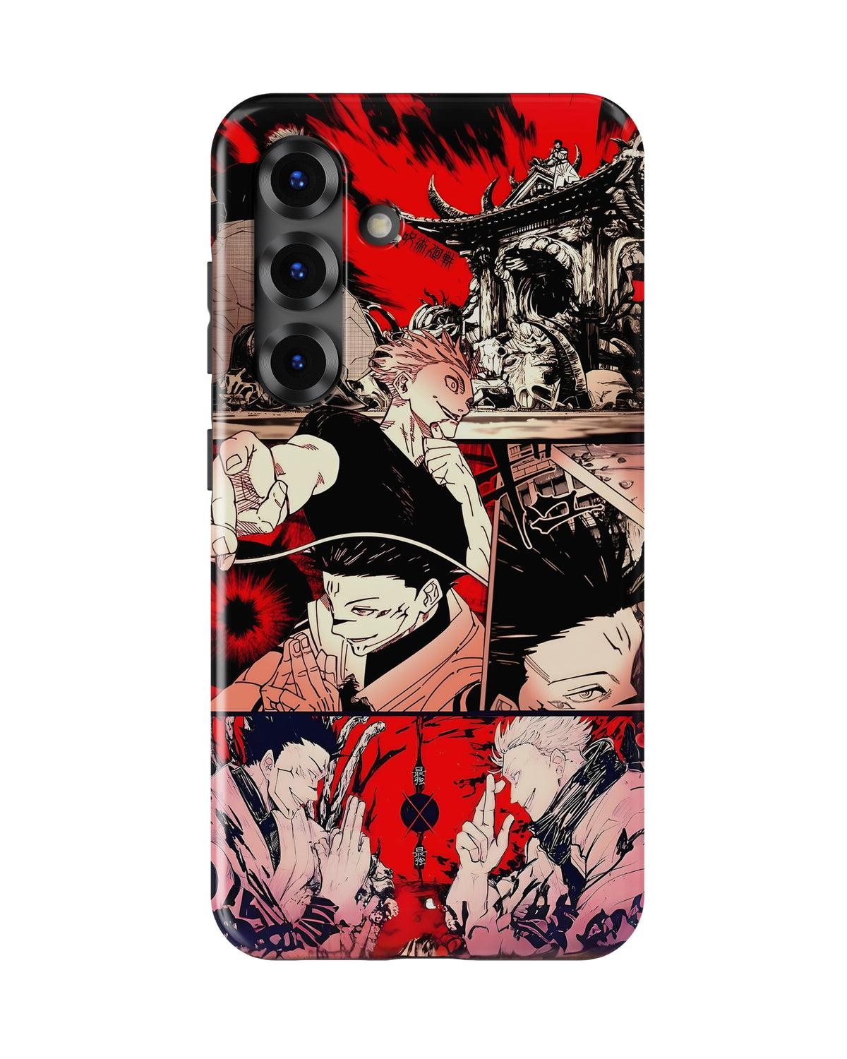 Samsung Galaxy S25 Tank Case | Anime (Gojo vs Sukuna)