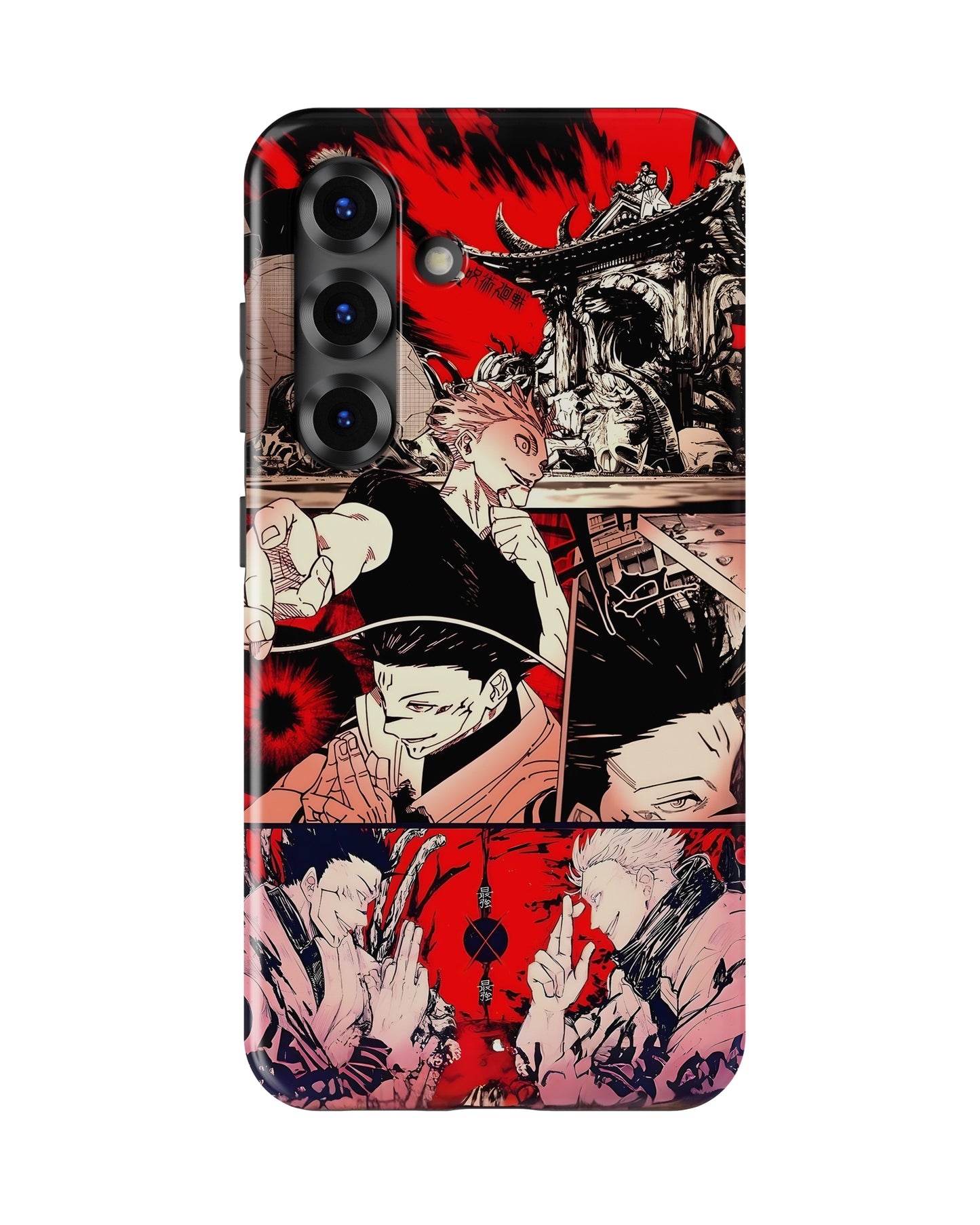 Samsung Galaxy S25 Tank Case | Anime (Gojo vs Sukuna)