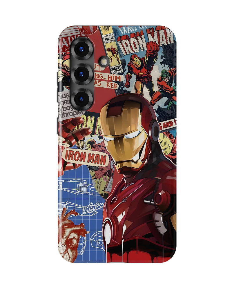 Samsung Galaxy S25 Tank Case | Superhero (IronMan Originals)