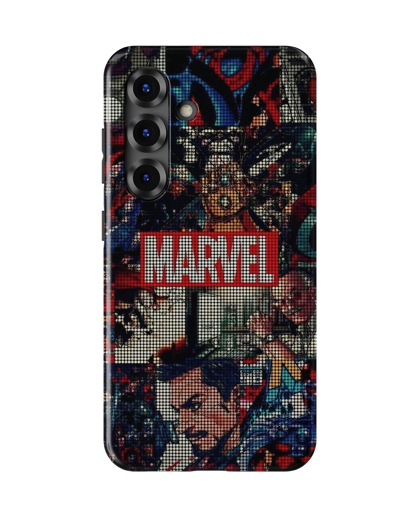 Samsung Galaxy S26 Tank Case | Superhero (Marvel Mosaic)
