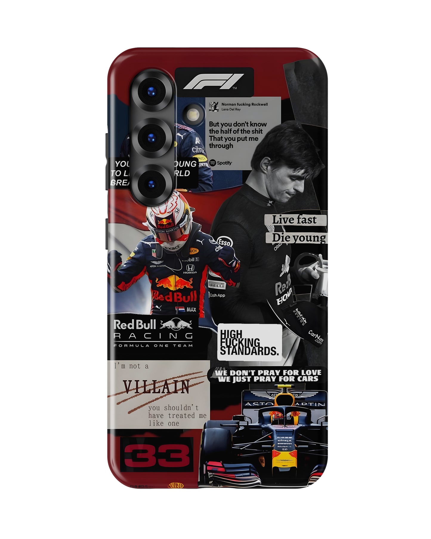 Samsung Galaxy S25 Tank Case | Formula 1 (Max Verstappen)