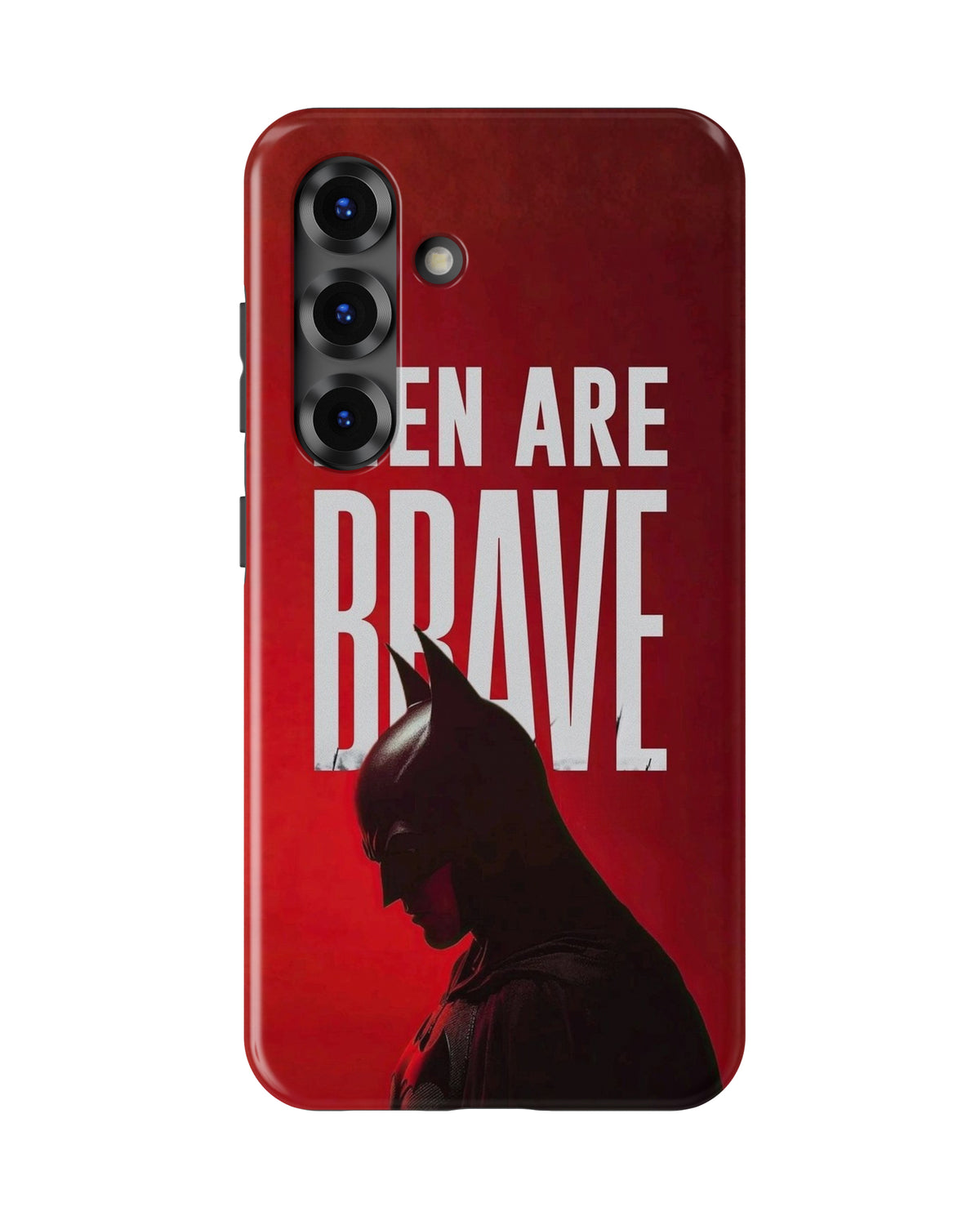 Samsung Galaxy S25 Tank Case | Superhero (Men are Brave)