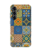 Samsung Galaxy S25 Tank Case | Girls Aesthetics (Moroccan Tiles)