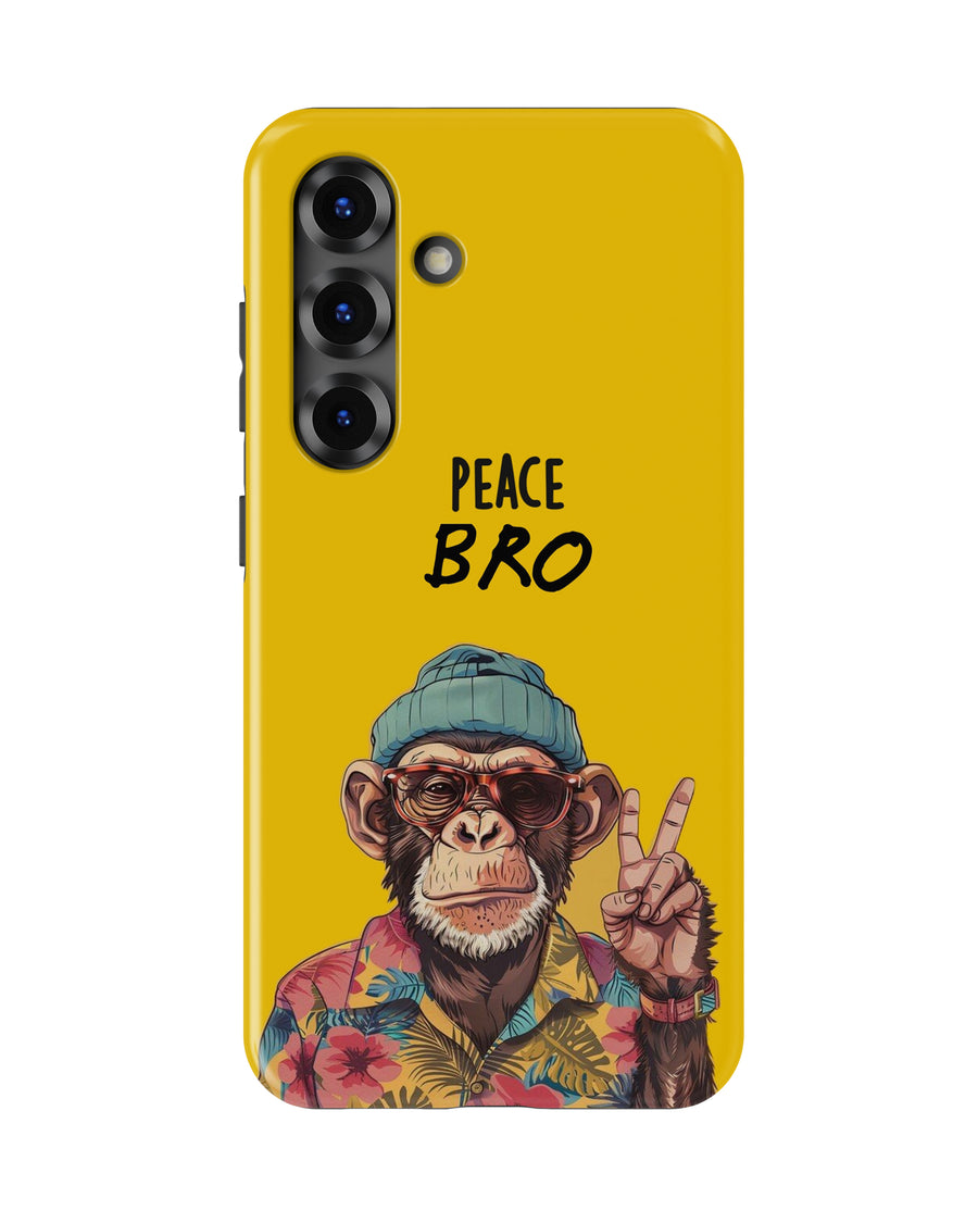 Samsung Galaxy S25 Tank Case | Modernism (Peace Bro)