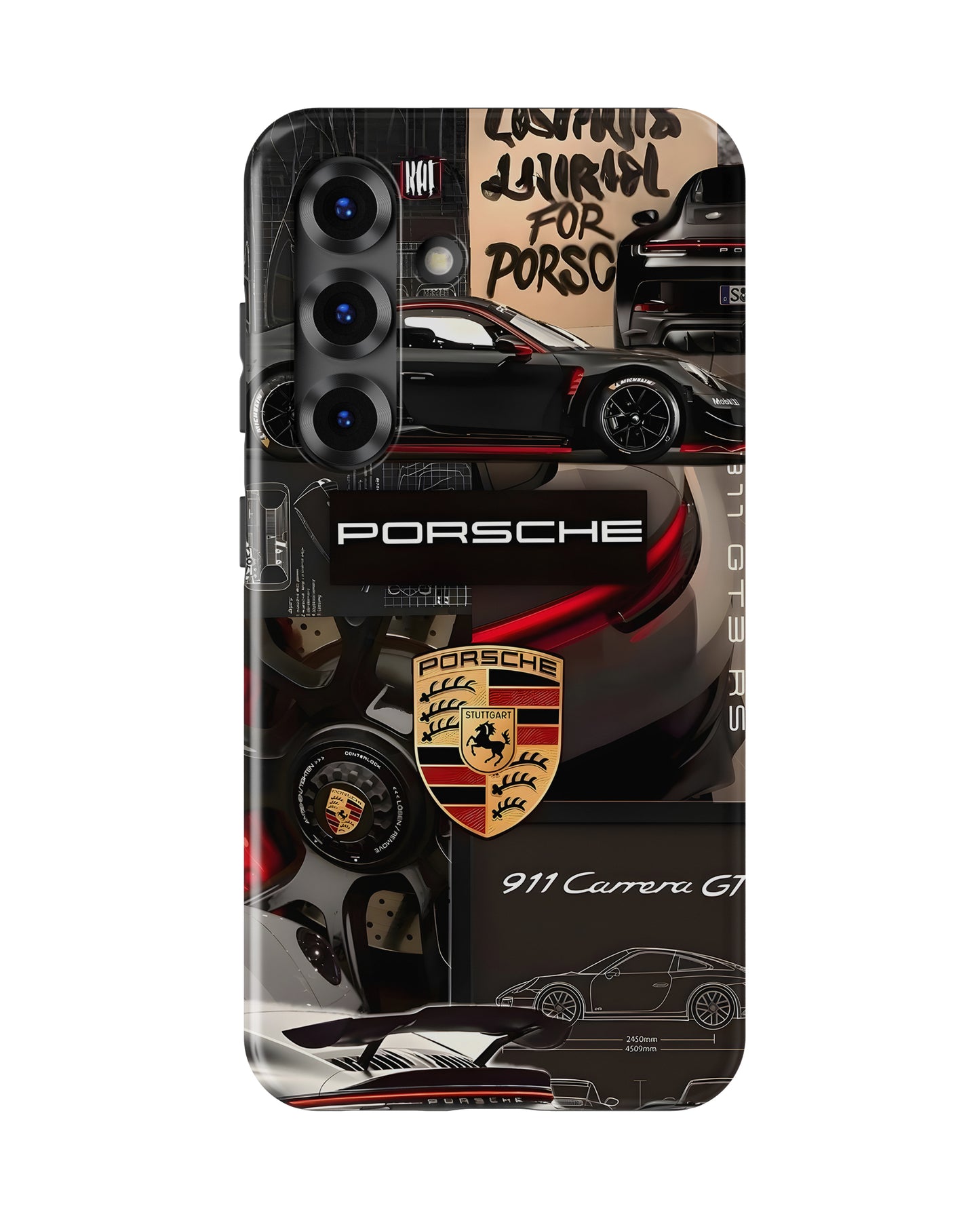 Samsung Galaxy S25 Tank Case | Sports Car (Porsche Originals)