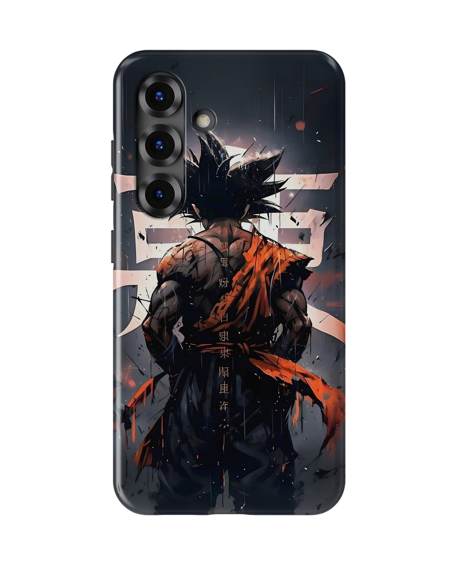 Samsung Galaxy S25 Tank Case | Anime (Saiyan Resolve)