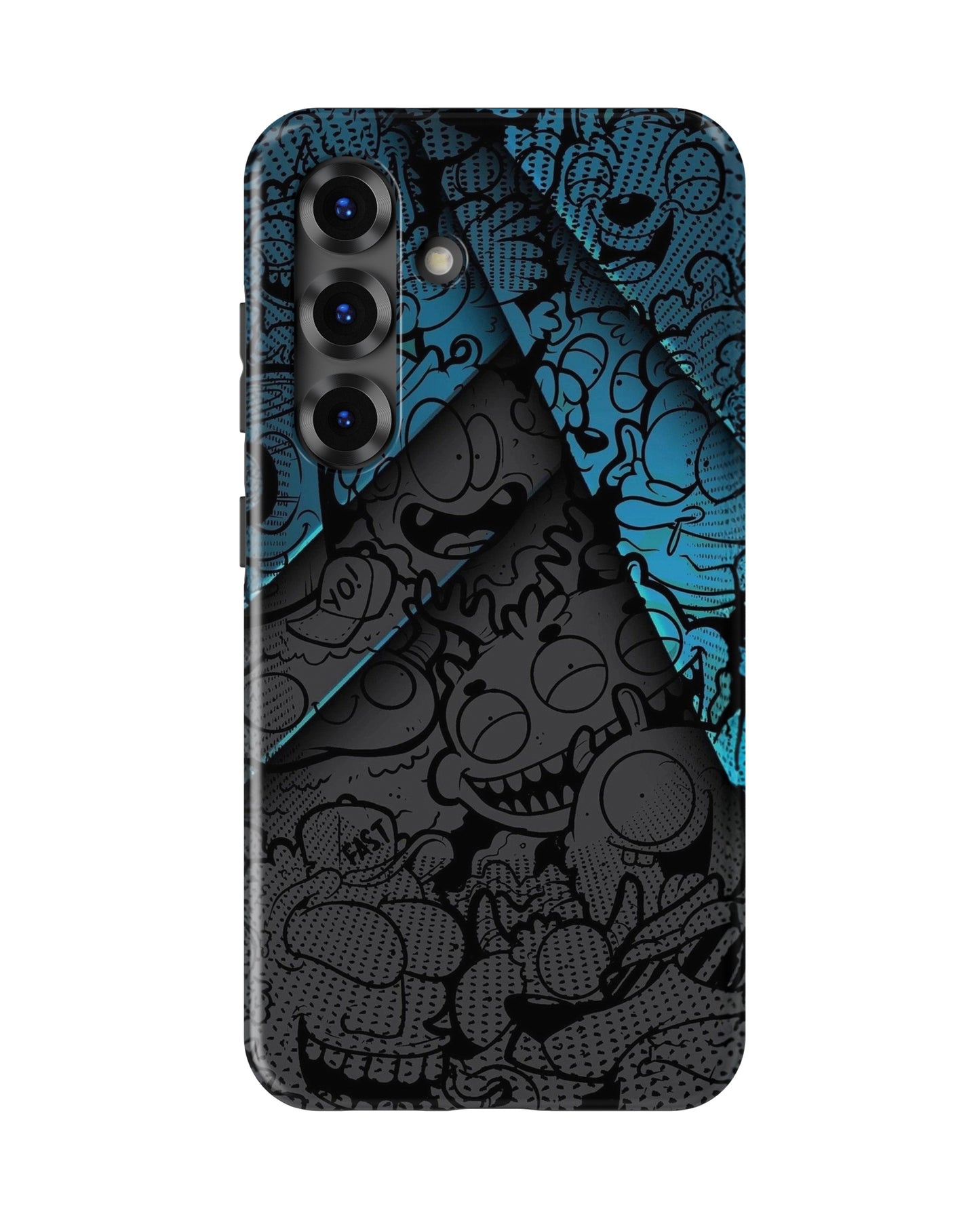 Samsung Galaxy S25 Tank Case | Modernism (Shadow Crowd)