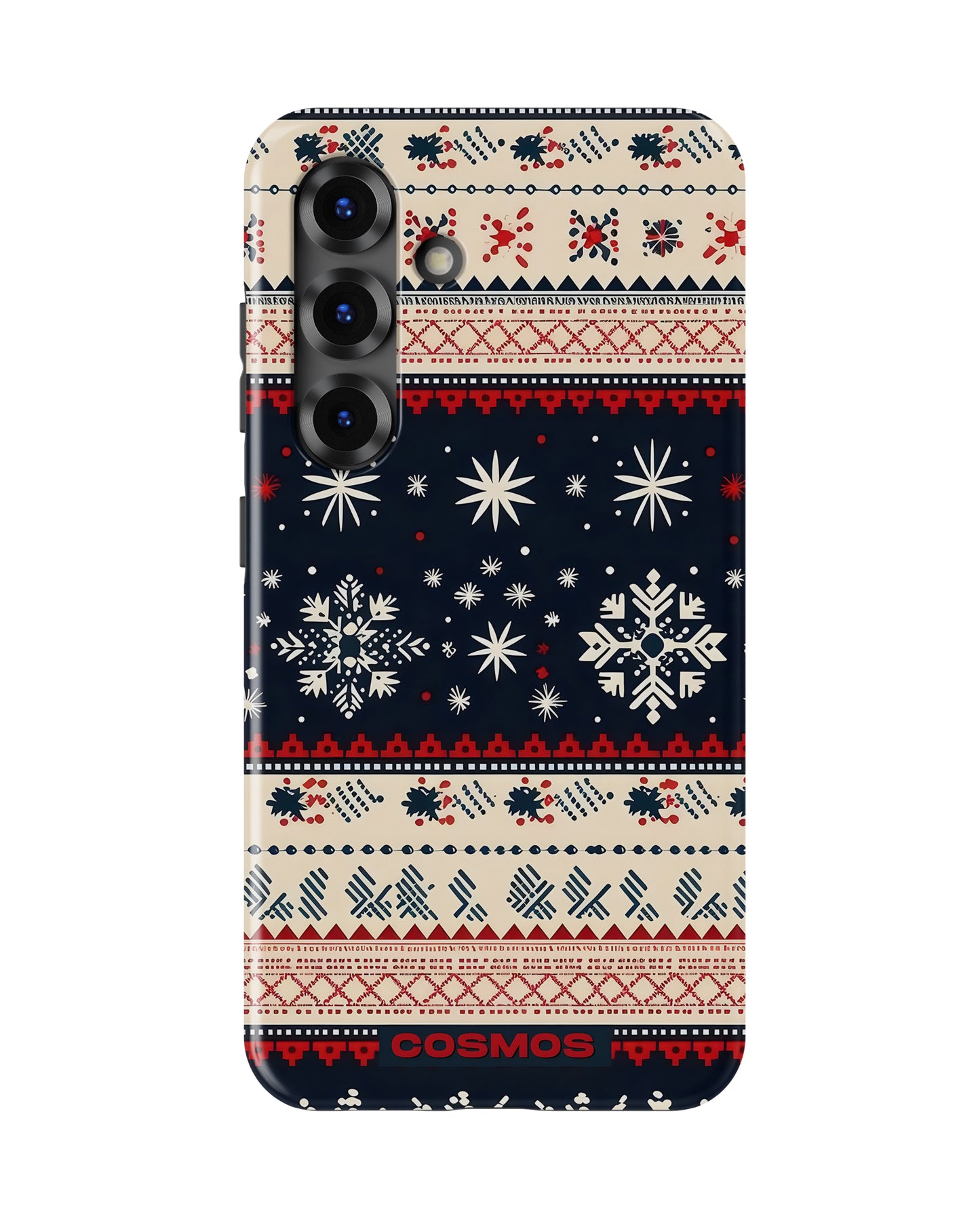 Samsung Galaxy S26 Tank Case | Textures (Snowfall Classic)