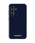 Samsung Galaxy S25 Tank Case | Textures (Starlight Navy)