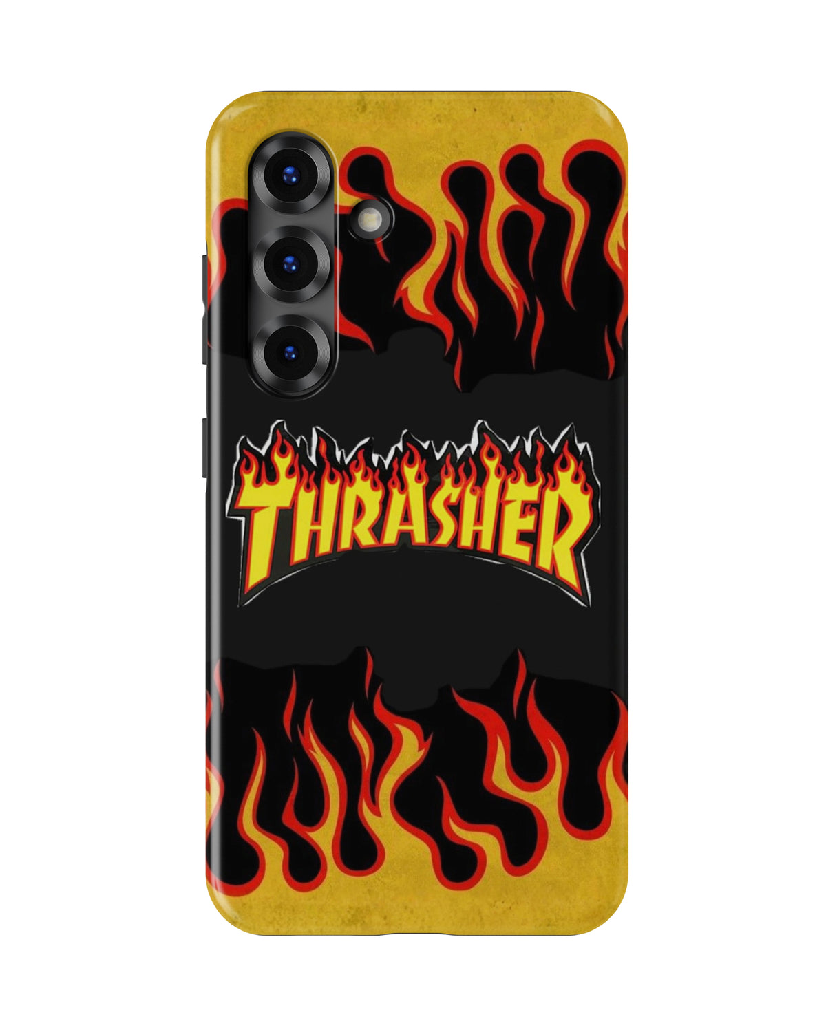Samsung Galaxy S25 Tank Case | Modernism (Thrasher Flame)