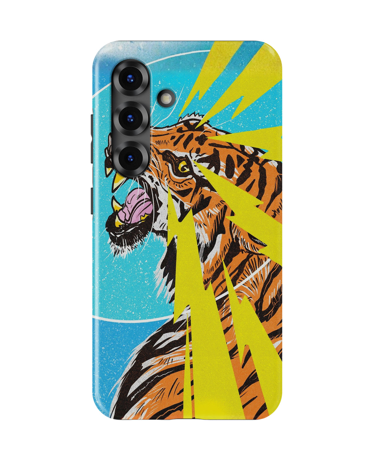 Samsung Galaxy S25 Tank Case | Modernism (Thunder Roar)