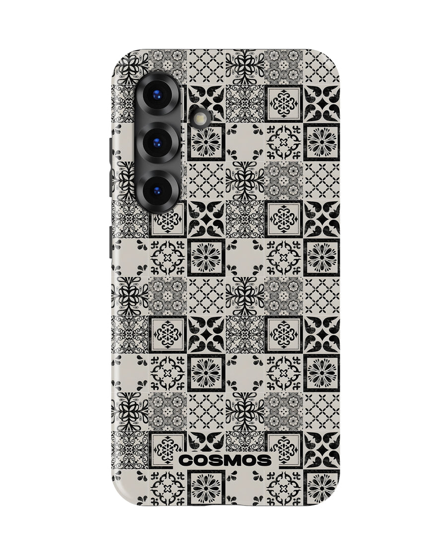 Samsung Galaxy S26 Tank Case | Textures (Vintage Mosaic)