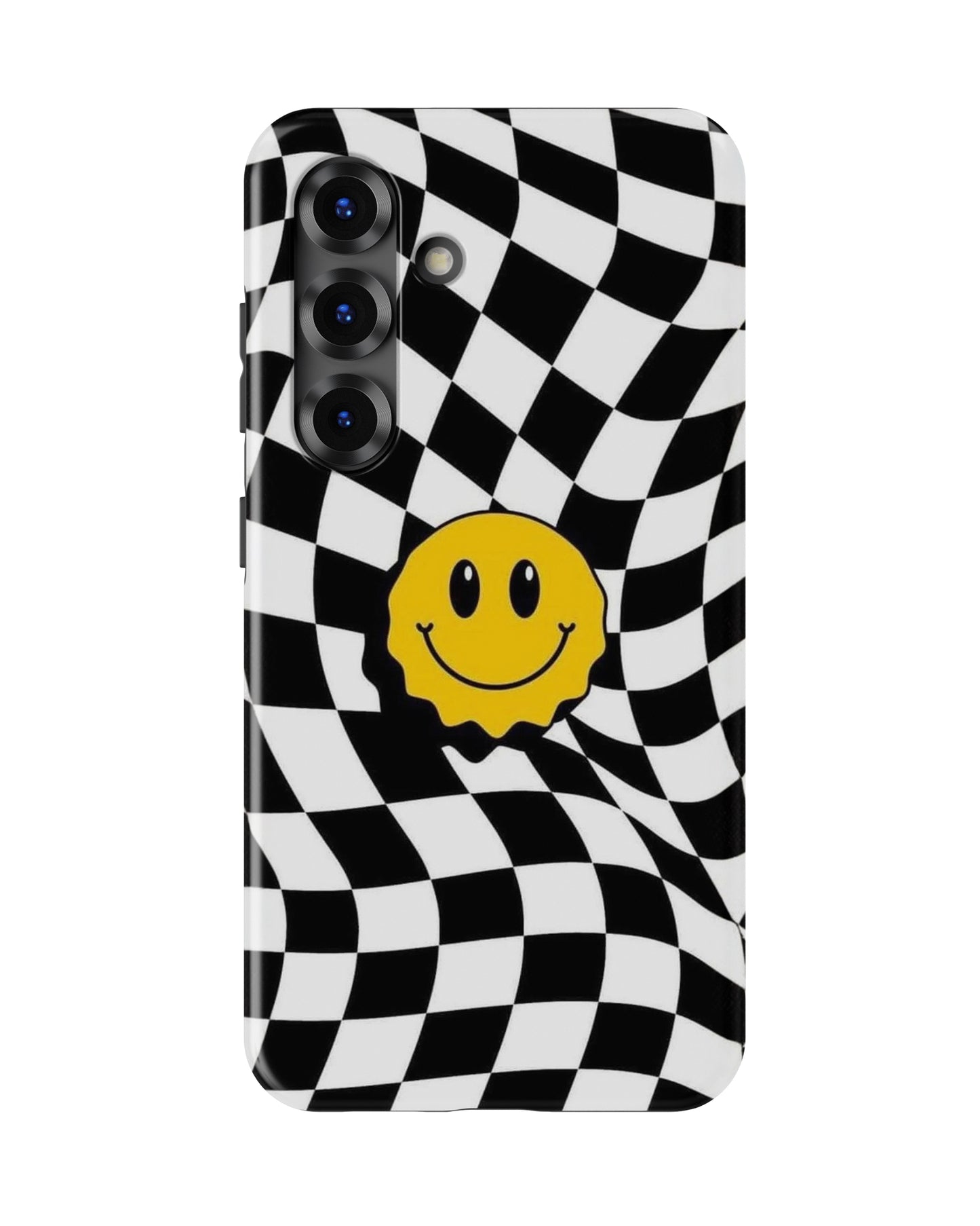 Samsung Galaxy S25 Tank Case | Modernism (Warped Smile)