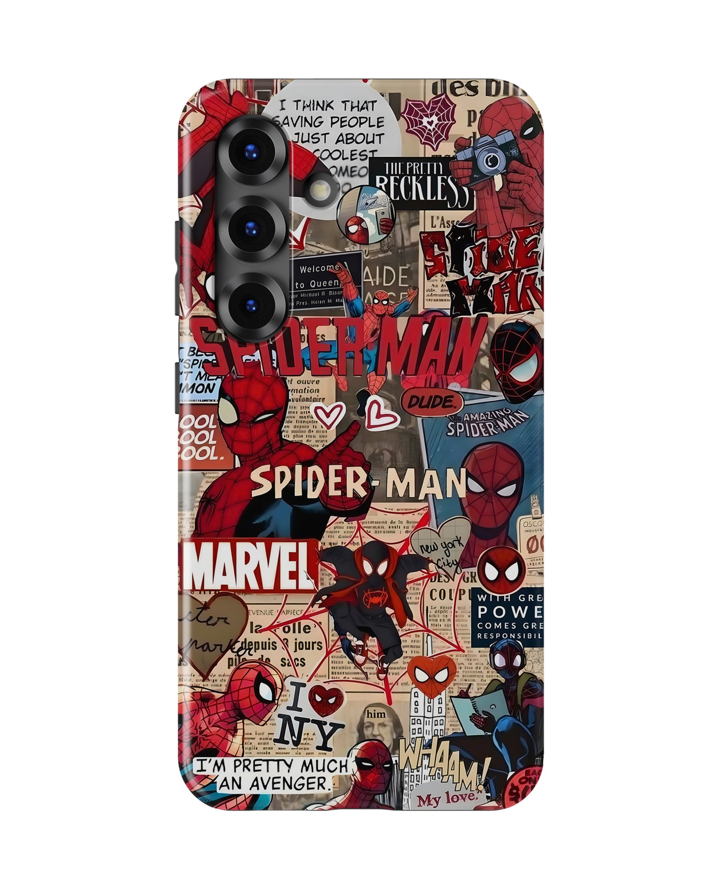 Samsung Galaxy S25 Tank Case | Superhero (Web Diaries)