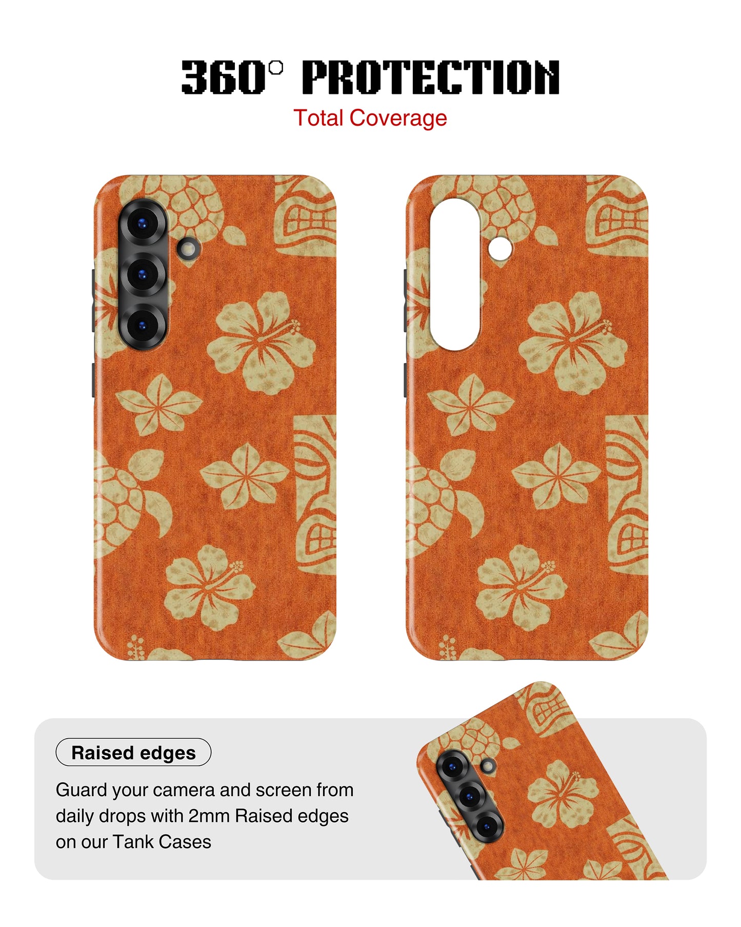 Samsung Galaxy S25 Tank Case | Girls Aesthetics (Aloha Sunset)