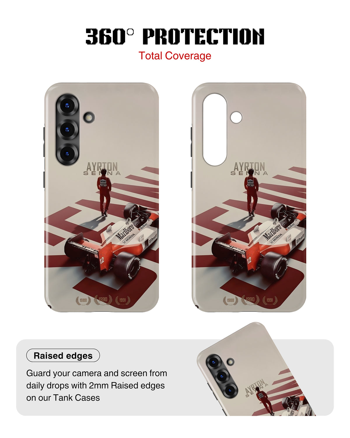 Samsung Galaxy S25 Tank Case | Formula 1 (Ayrton Senna)