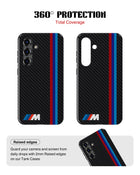 Samsung Galaxy S25 Tank Case | Sports Car (BMW Carbon)