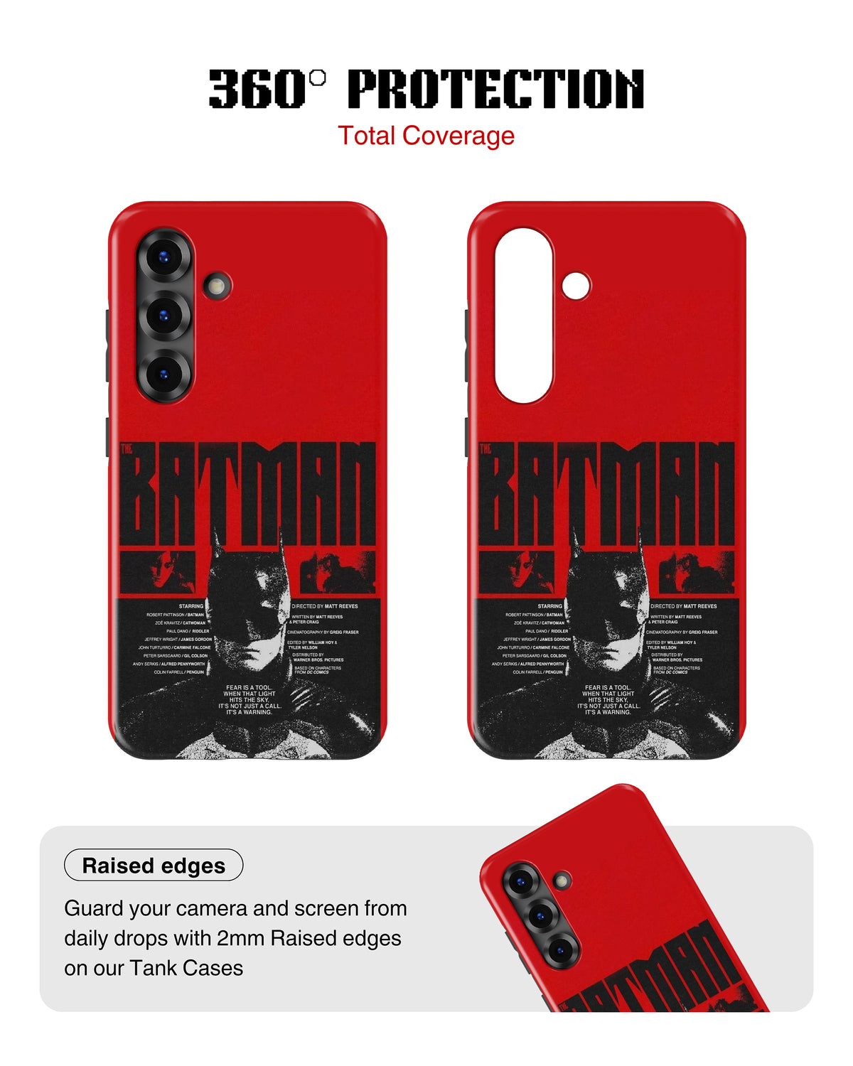 Samsung Galaxy S25 Tank Case | Superhero (Batman)