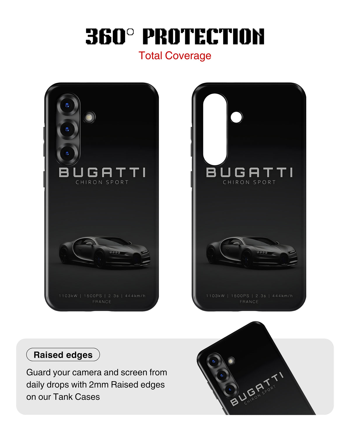 Samsung Galaxy S25 Tank Case | Sports Car (Bugatti)