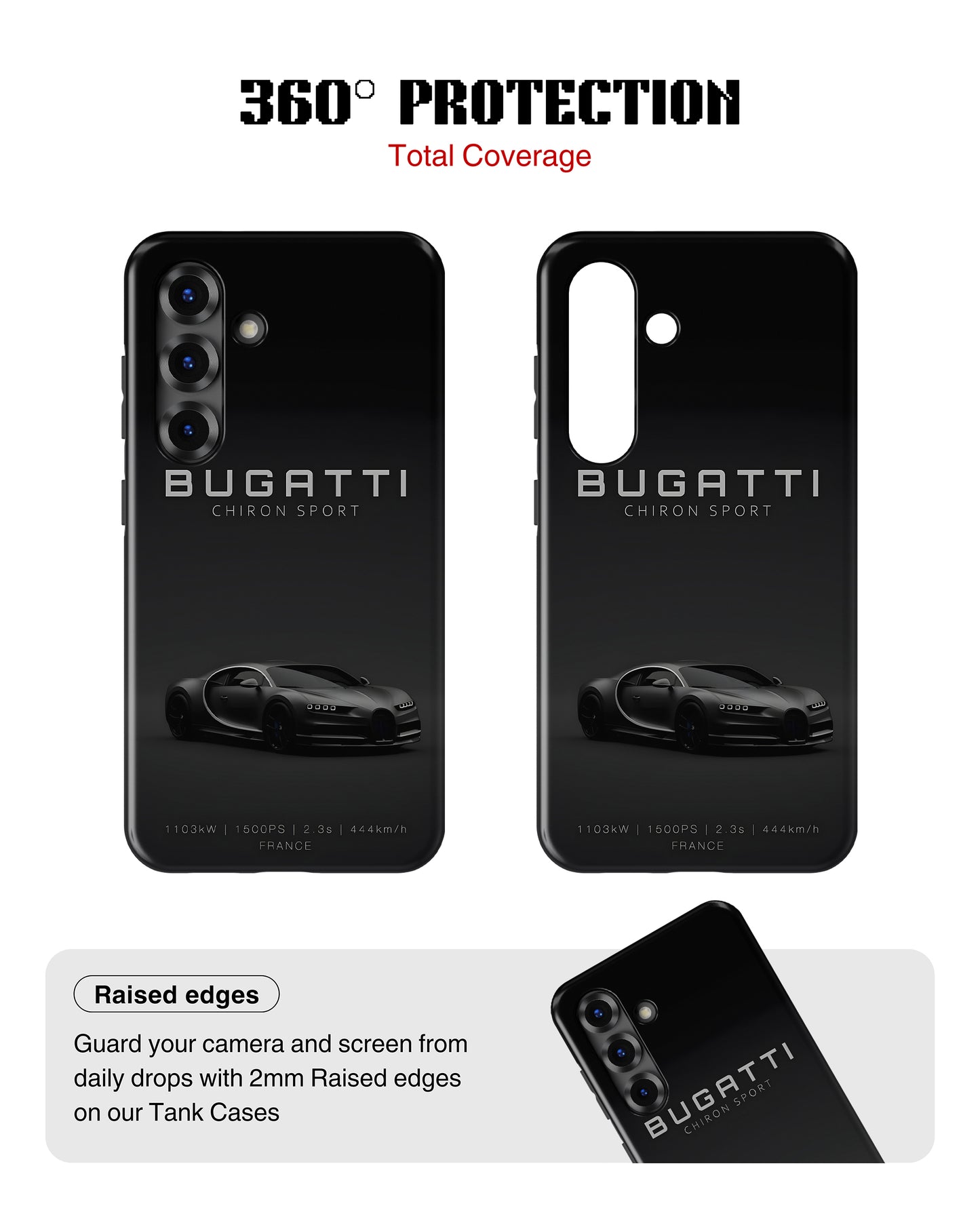 Samsung Galaxy S25 Tank Case | Sports Car (Bugatti)