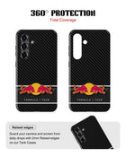 Samsung Galaxy S25 Tank Case | Formula 1 (Carbon Redbull)