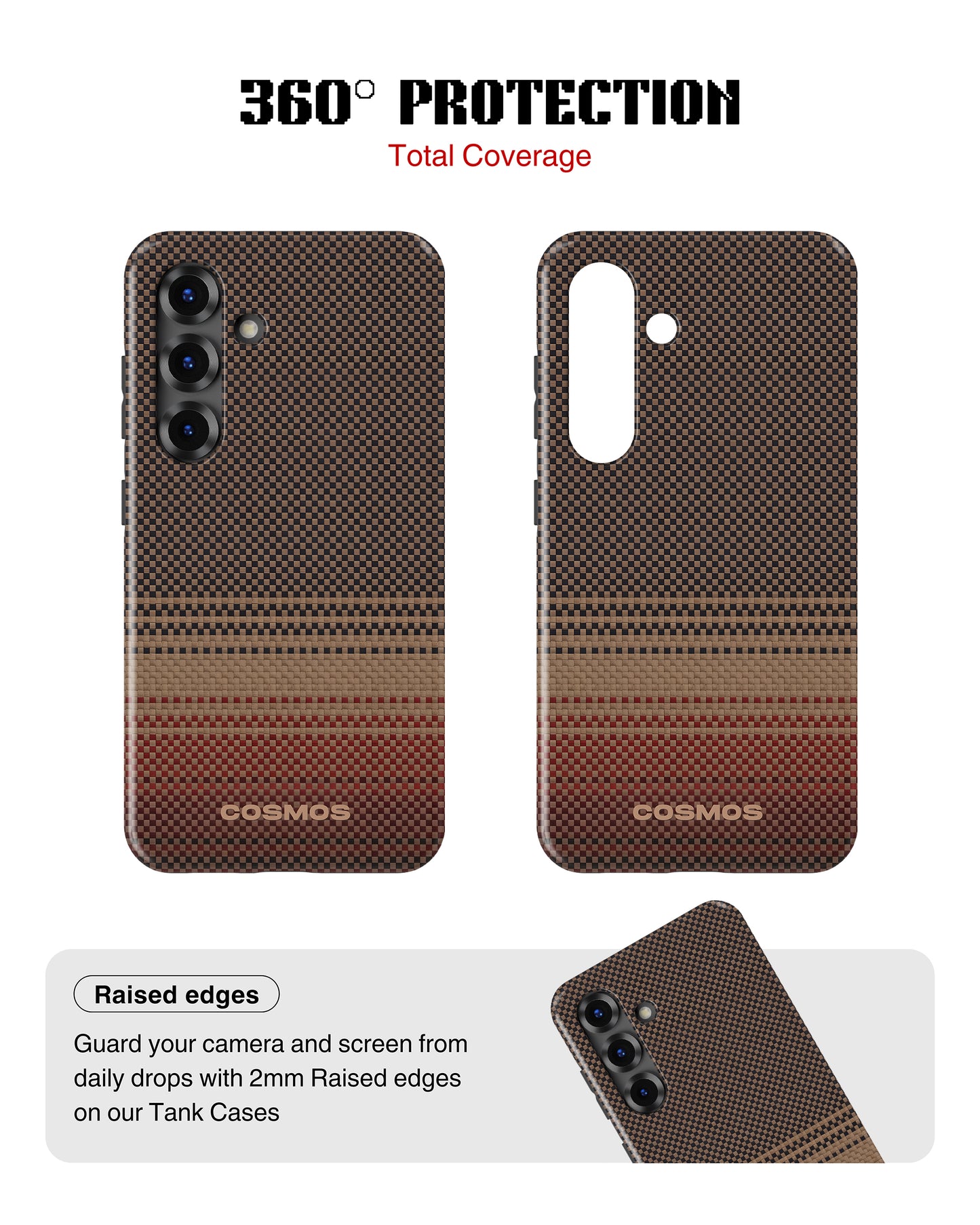 Samsung Galaxy S25 Tank Case | Textures (Desert Loom)