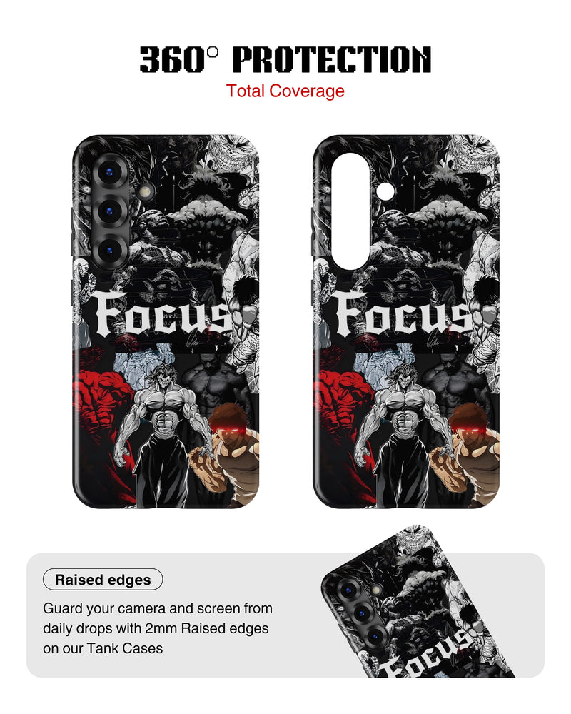 Samsung Galaxy S25 Tank Case | Anime (Focus Mode)