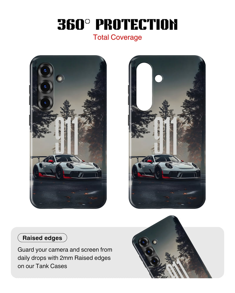 Samsung Galaxy S26 Tank Case | Sports Car (Forest Run)