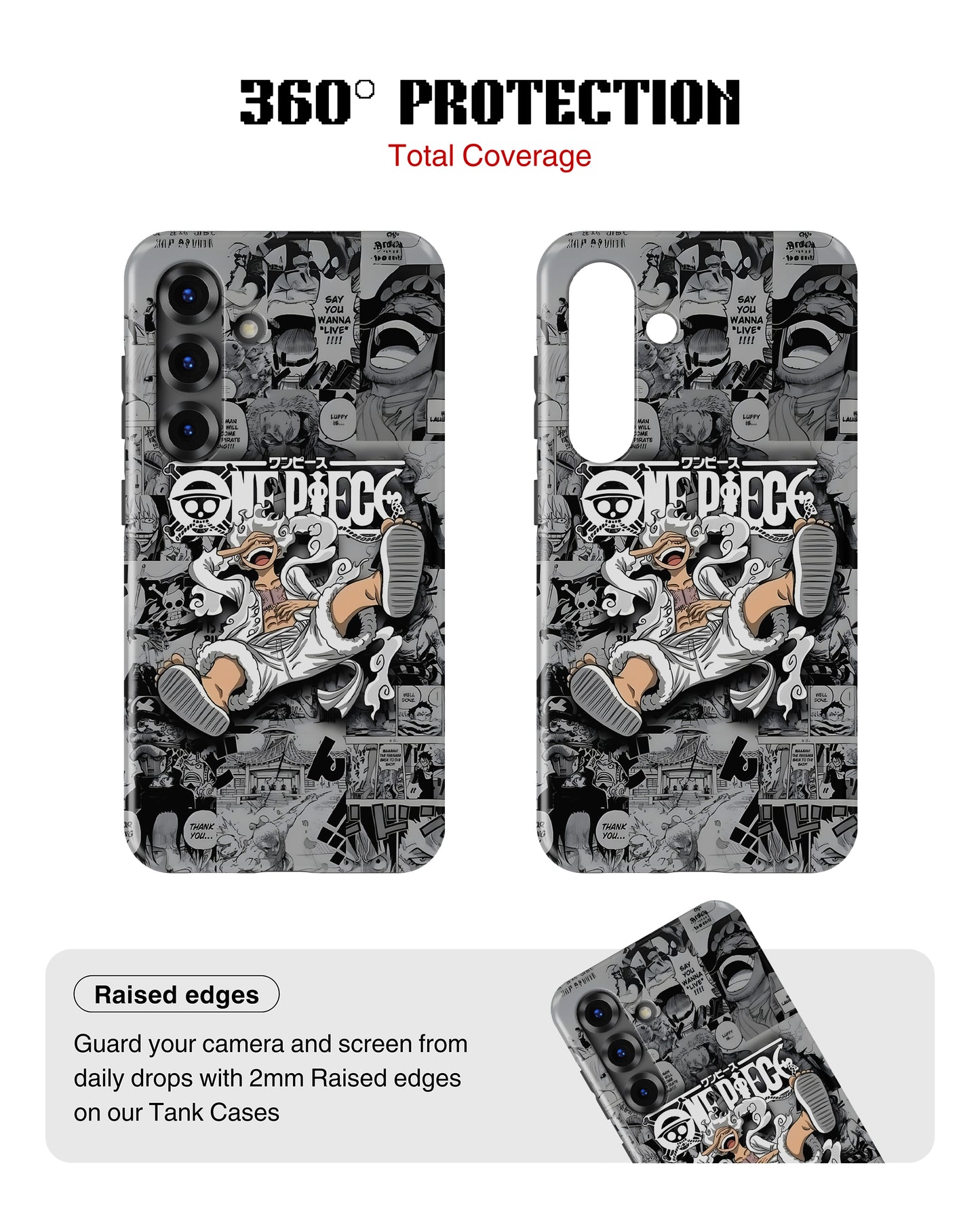 Samsung Galaxy S26 Tank Case | Anime (Gear 5 Luffy)