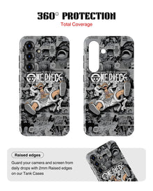 Samsung Galaxy S25 Tank Case | Anime (Gear 5 Luffy)