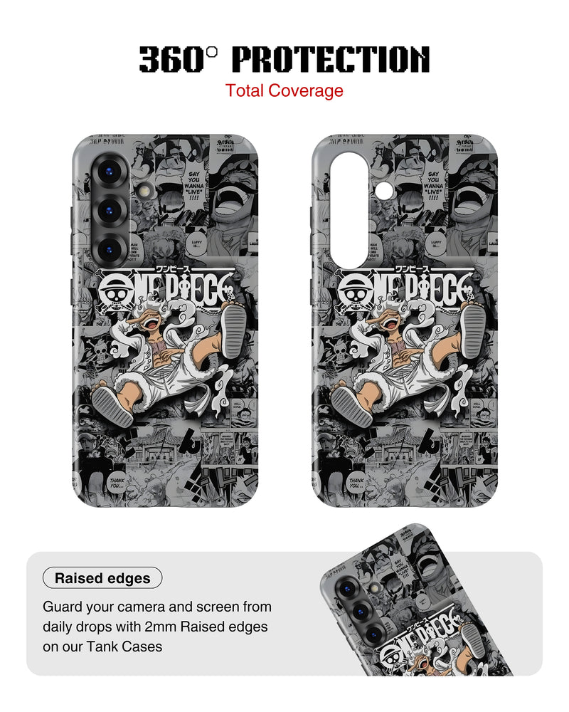Samsung Galaxy S25 Tank Case | Anime (Gear 5 Luffy)