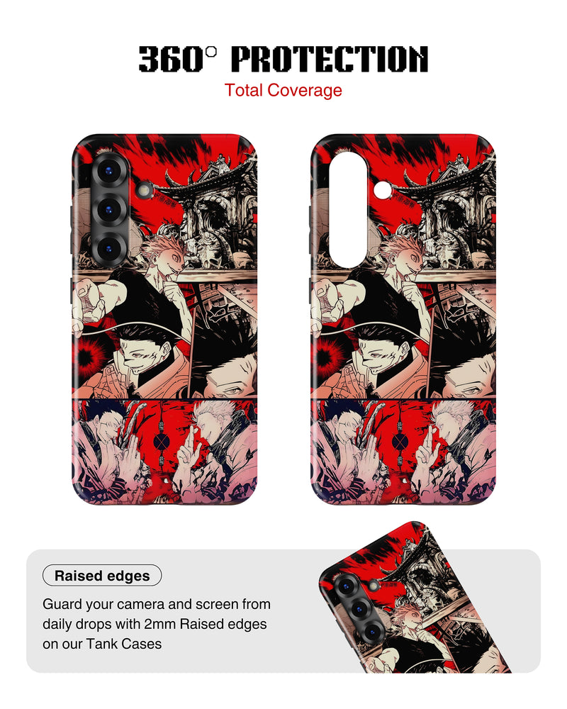 Samsung Galaxy S26 Tank Case | Anime (Gojo vs Sukuna)