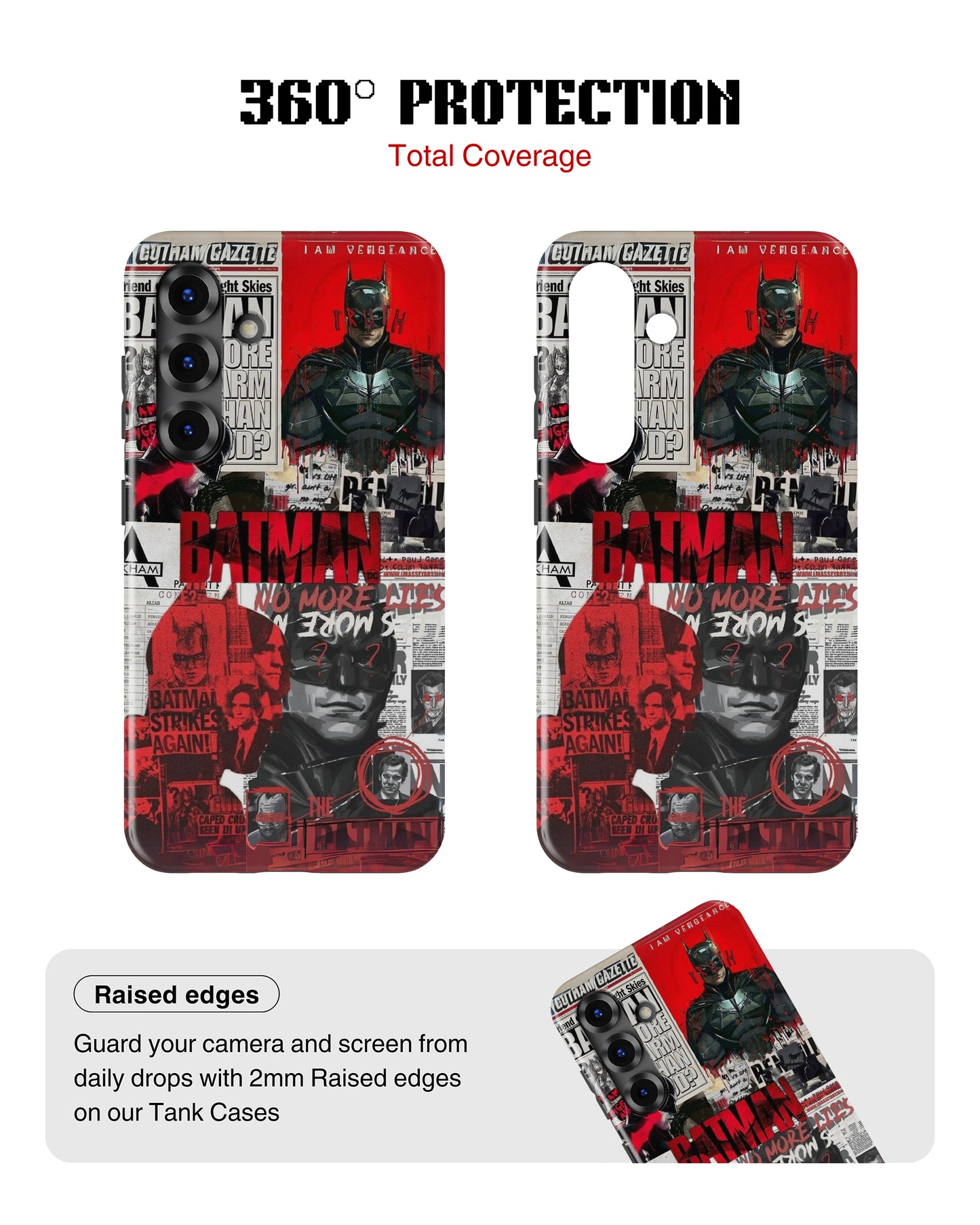 Samsung Galaxy S25 Tank Case | Superhero (Gotham Files)