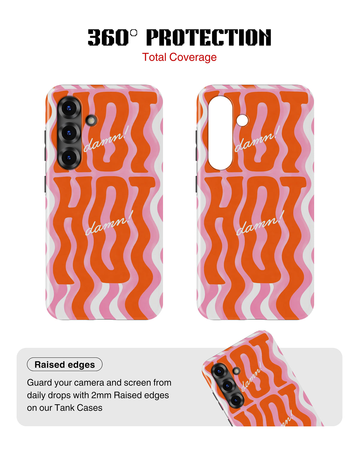 Samsung Galaxy S26 Tank Case | Girls Aesthetics (Hot Wave)