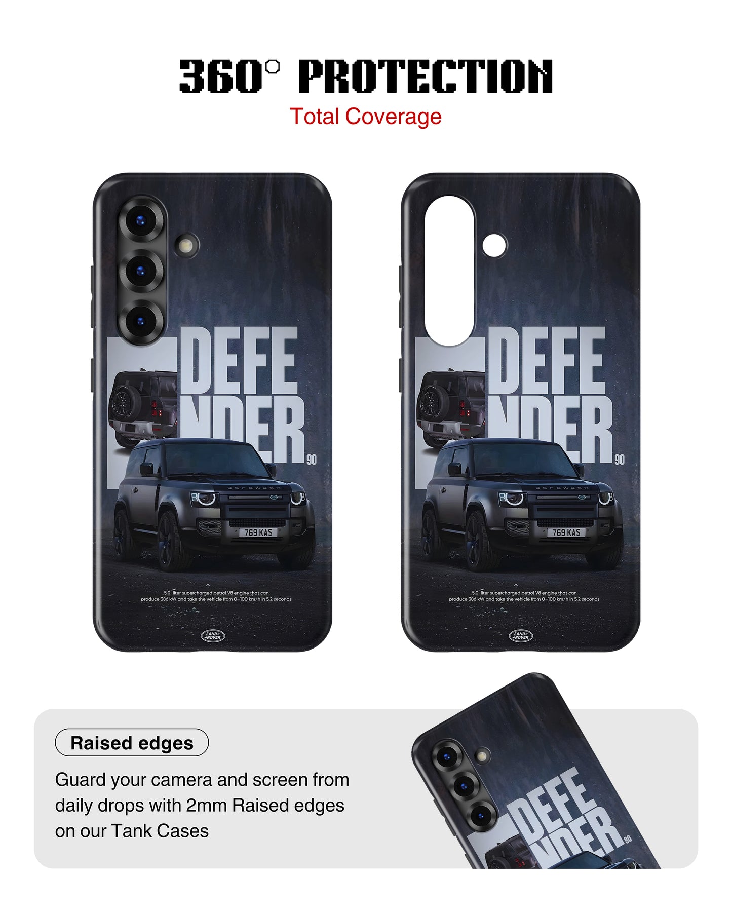 Samsung Galaxy S25 Tank Case | Sports Car (Iron Defender)