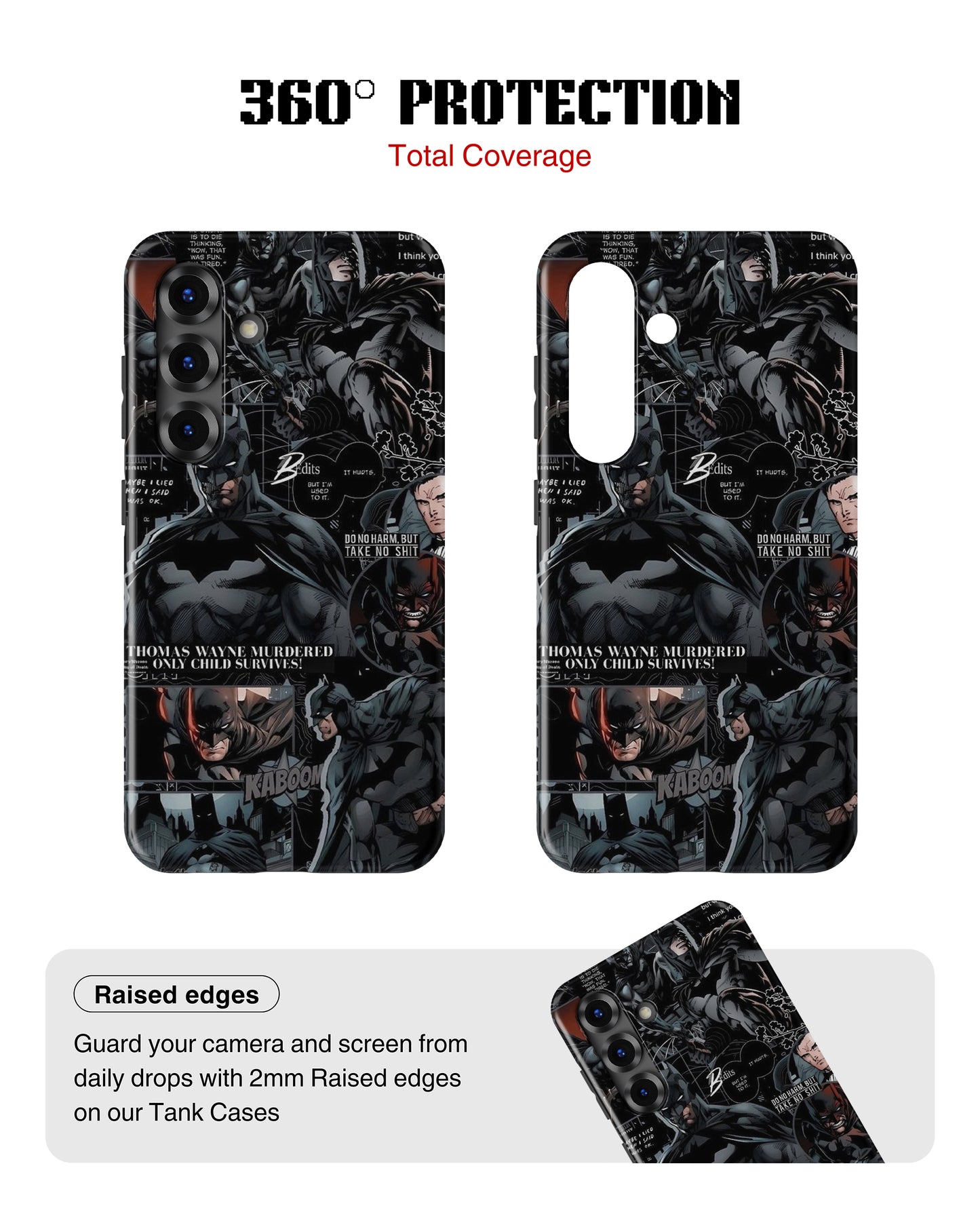 Samsung Galaxy S25 Tank Case | Superhero (Knightfall)
