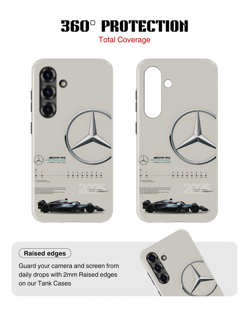 Samsung Galaxy S25 Tank Case | Formula 1 (Mercedes)