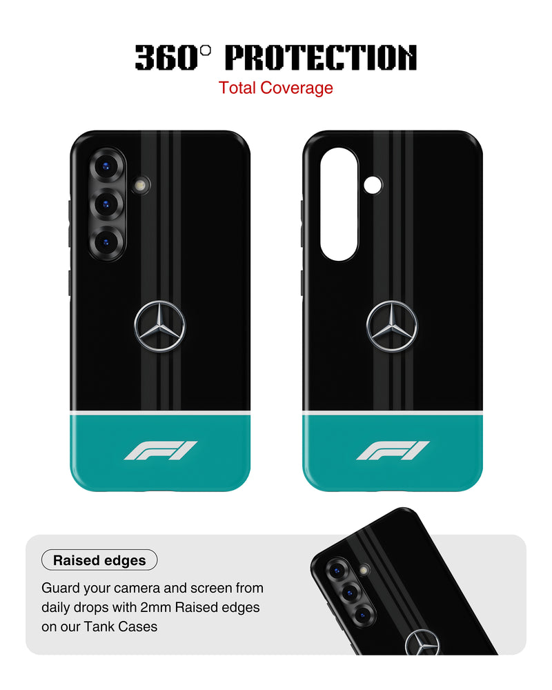 Samsung Galaxy S25 Tank Case | Formula 1 (Mercedes Originals)