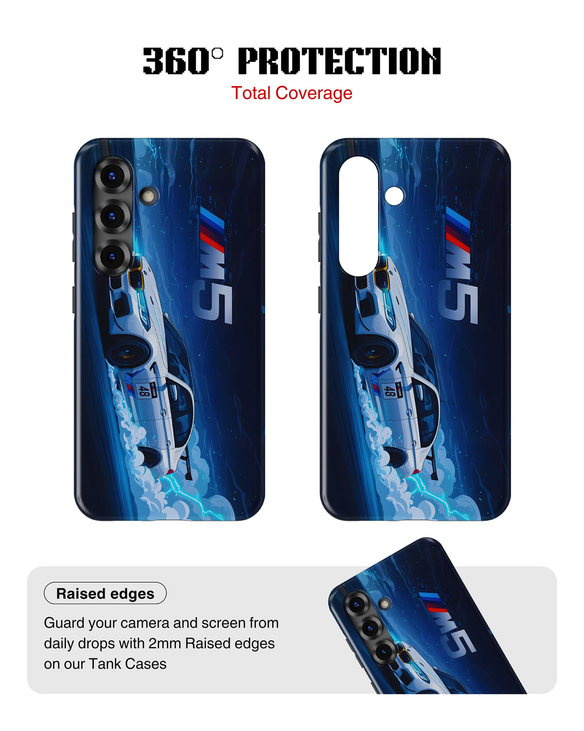 Samsung Galaxy S25 Tank Case | Sports Car (Midnight M5)