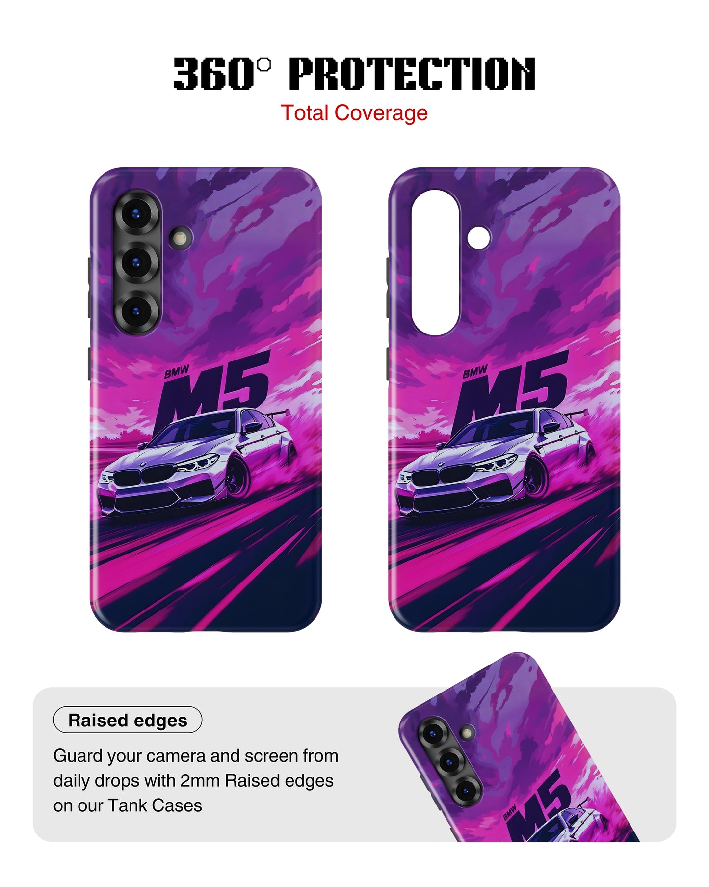 Samsung Galaxy S26 Tank Case | Sports Car (Neon Velocity)