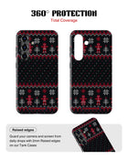 Samsung Galaxy S26 Tank Case | Textures (Nordic Night)