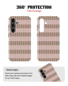 Samsung Galaxy S25 Tank Case | Girls Aesthetics (Pastel Weave)