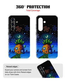 Samsung Galaxy S25 Tank Case | Modernism (Pineapple Dreams)