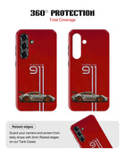 Samsung Galaxy S25 Tank Case | Sports Car (Porsche 911)
