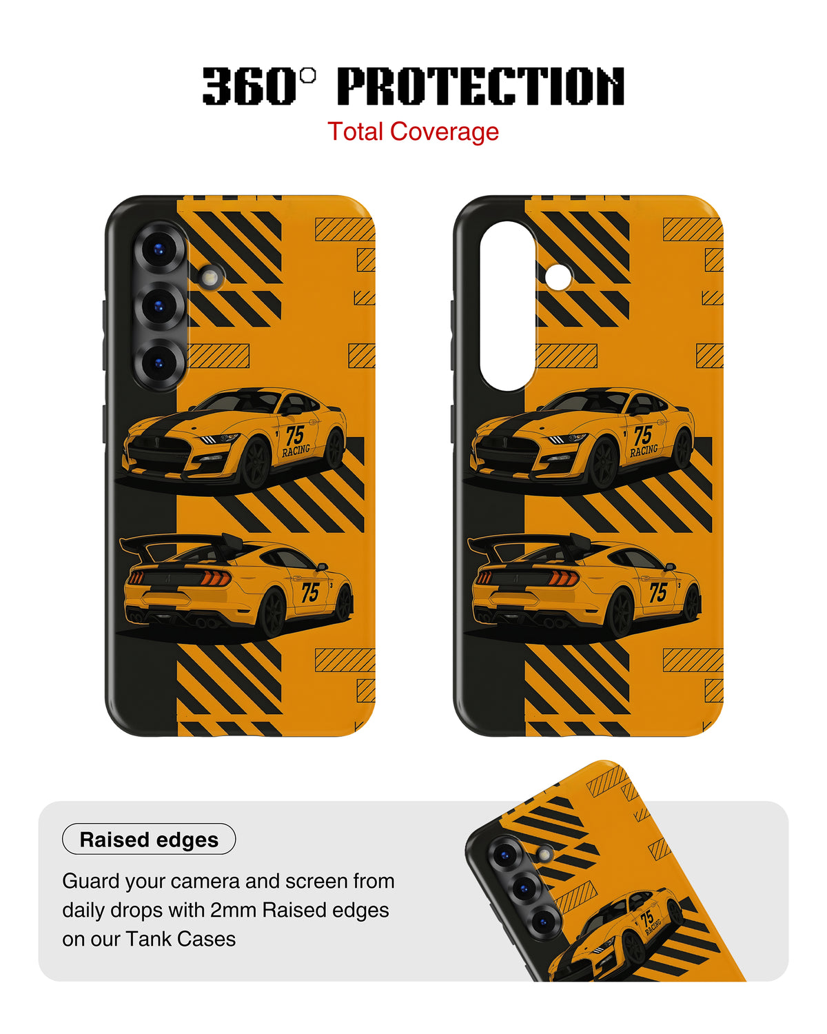 Samsung Galaxy S26 Tank Case | Sports Car (Racing 75)
