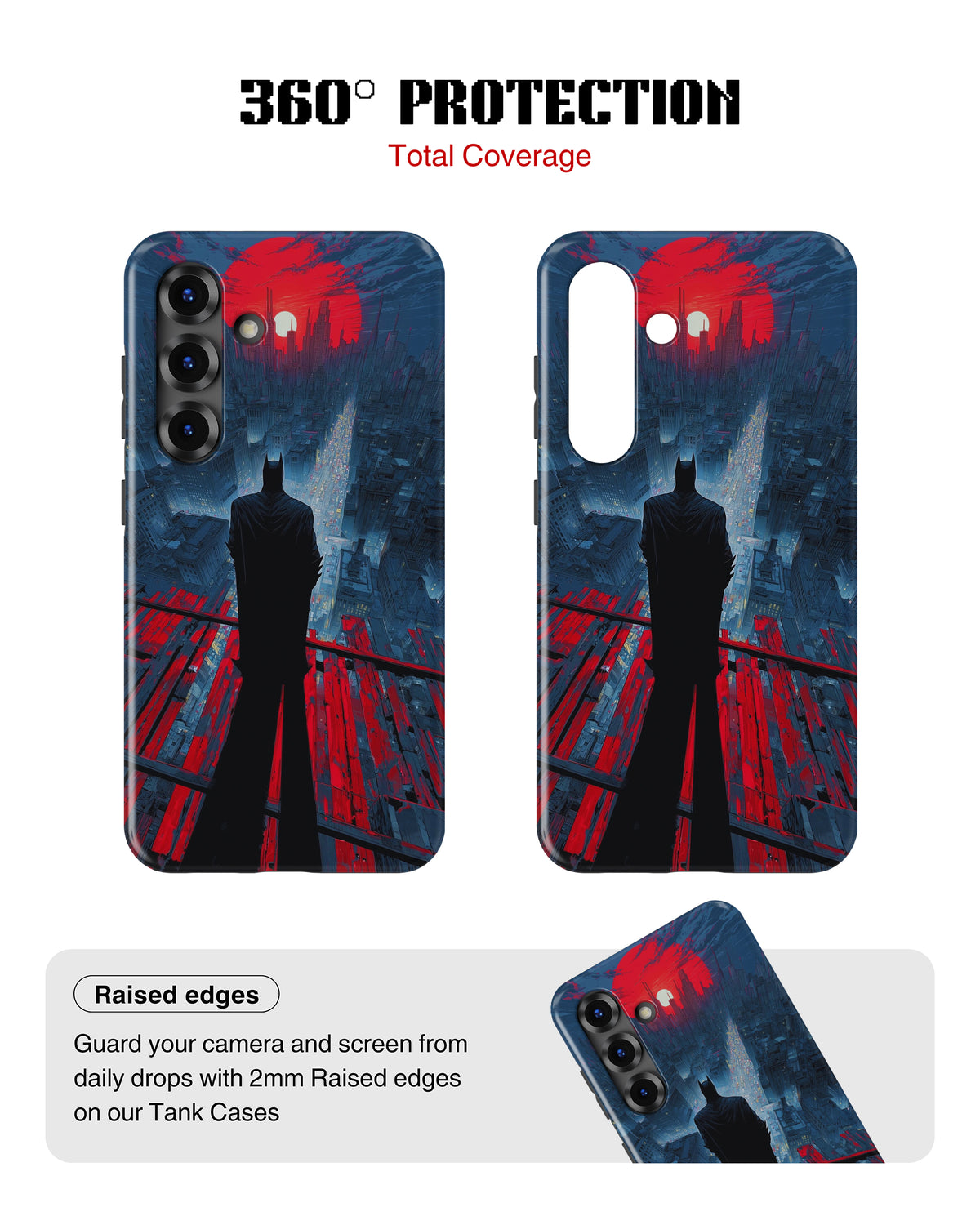 Samsung Galaxy S26 Tank Case | Superhero (Red Horizon)