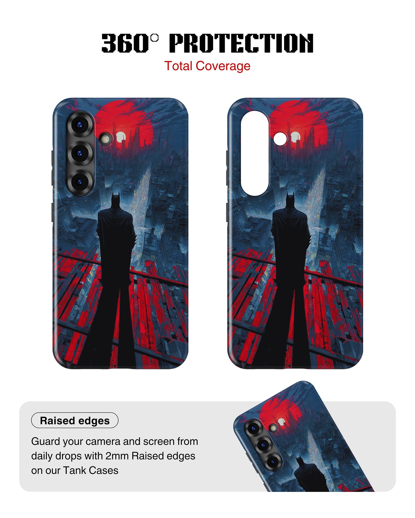 Samsung Galaxy S26 Tank Case | Superhero (Red Horizon)